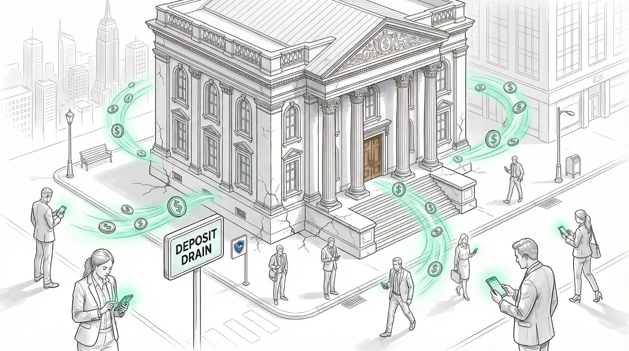 IMF Warns Stablecoins Could Drain Emerging Market Bank Deposits: The Coming Monetary Pressure